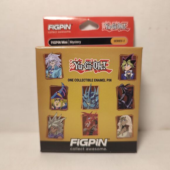 Yugioh Mystery Series 2 FigPin Minis Enamel Pin Case 10 Boxes Ten Badges - Picture 5 of 6